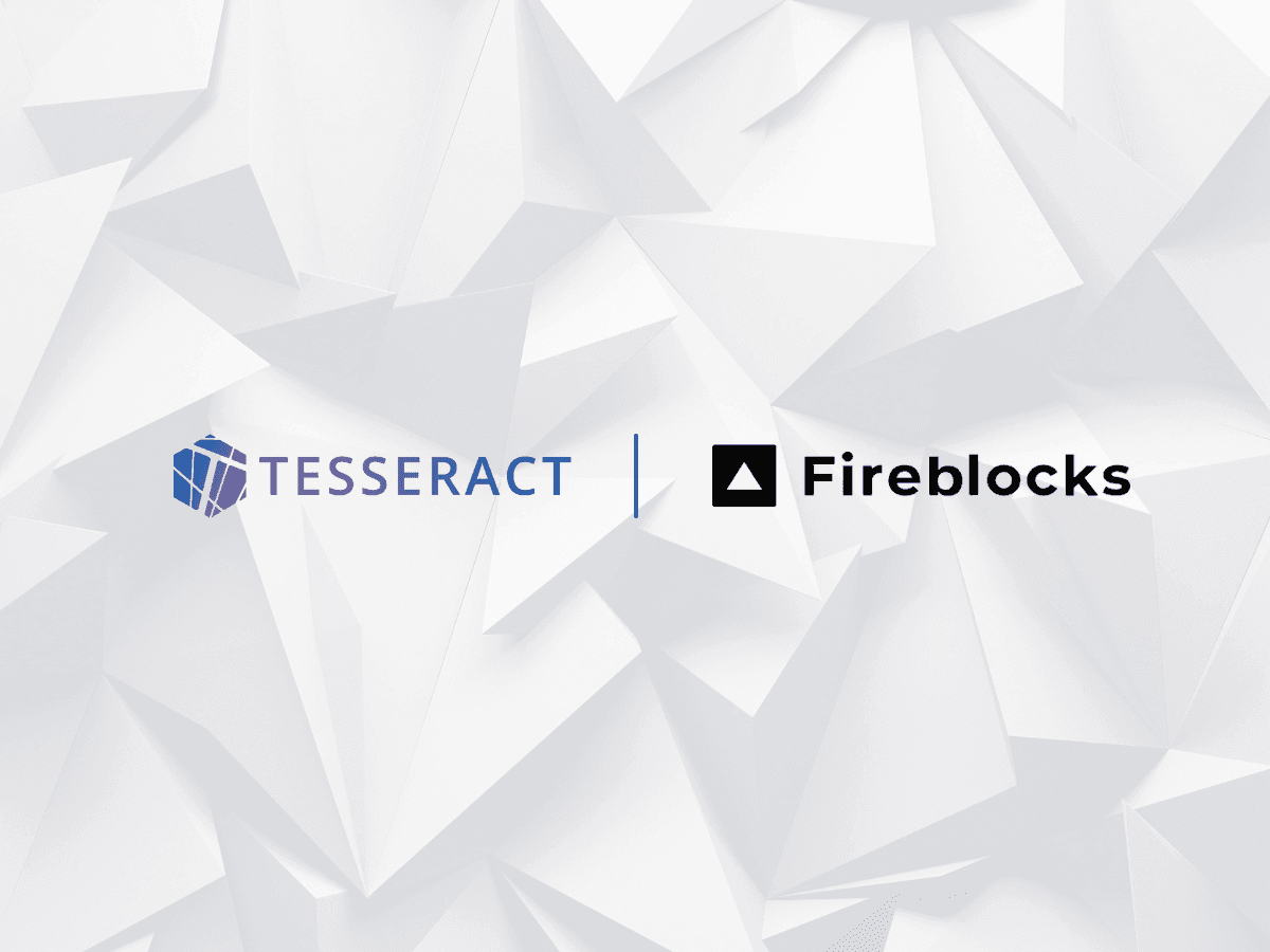 Tesseract, one of the first regulated entities in the European Union to offer crypto yield products, joins the Fireblocks Network.